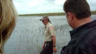 Gator Park Florida Everglade /airboat ride Sarcastic Instructor