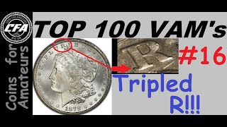 1878 VAM 220 '7 Tail Feather Tripled R Reverse of 79' Morgan Die Variety | What 7 TF Reverse Worth?