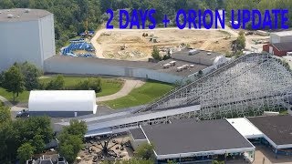 Kings Island Saturday + Sunday Vlog and Orion Update