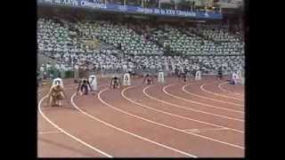 Men's 400m Hurdles Final at the Barcelona 1992 Olympics