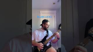 Blues licks #bluesguitar