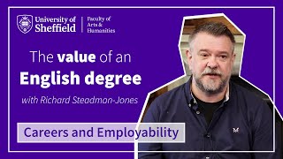 The value of an English degree, University of Sheffield