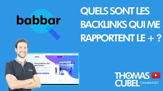 Comment trouver les liens qui me rapportent le plus avec Babbar.tech ?