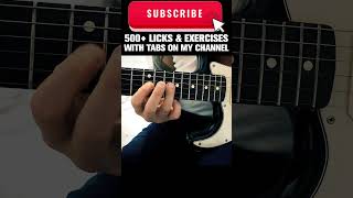 KILLER PENTATONIC SEQUENCE  #guitar #alternatepicking #guitarist #music #pent