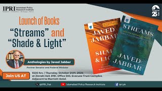 Book Launch : "Streams" and "Shade & Light"