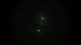 Whirlpool Galaxy via L3 Unfilmed P43 Night Vision in Real Time