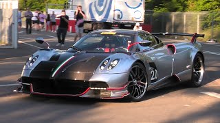 Pagani Huayra Roadster BC Driving at Hockenheimring