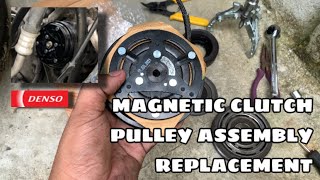 Magnetic Clutch Pulley Assembly - Replacement | Toyota Avanza 1.3