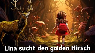 Lina entdeckt den goldenen Hirsch / Eine Gute-Nacht Geschichte für Kinder