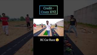 Crazy XYZ 💯 Mini Highway RC Car Race 😯 Credit-Crazy XYZ 💪 #short🔥