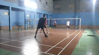 [Badminton Tarkam] Raket Sampai Terlempar, Partai Keras!!!