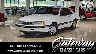 1988 Ford Thunderbird 5 0 Gateway Classic Cars Detroit #2332 DET