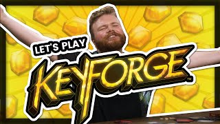 KeyForge Gameplay - 1v1 BEST FRIENDS BATTLE