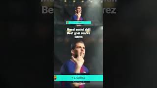 Messi as Suarez