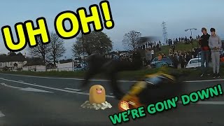 Biker goes down - JDM Meet, May 2016