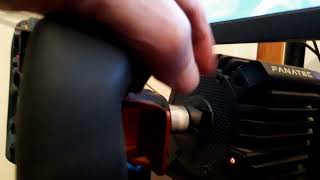 McLaren GT3 Fanatec wheel gear shifter malfunction