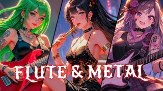 Flute Metal 🔥 Power Up Your Workout, Gaming, Working with a Unique Fusion of Metal and Flute Melody