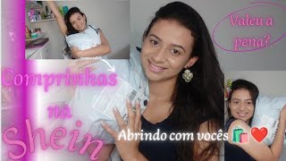 ABRINDO COMPRINHAS DA SHEIN COM VOCÊS/ CALÇAS LINDAS, CONJUNTOS... 🛍️🛒#shein #sheinhaul #unboxing