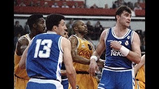 [1993] FIBA Euroleague Final Four Semifinal: Real Madrid vs Limoges