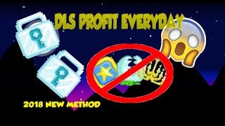 DLS PROFIT EVERY DAY ?! ( 2018 Method ) | Growtopia