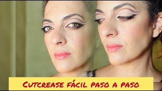 Cut Crease clásico para párpado caído