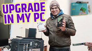 Upgrade in my PC Network & Hard Disk | TP Link Gigabit PCI Ethernet Adapter | (Vlog 13-01-2023)