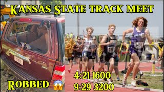 We got robbed at state track | Kshsaa state track meet vlog