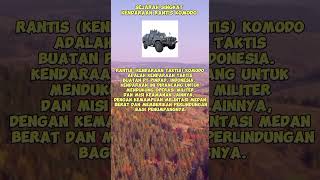 SEJARAH SINGKAT KENDARAAN RANTIS KOMODO #sejarahsingkat #ptpindad #indonesia