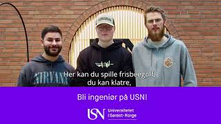 Slik er det å ta ingeniørutdanning på USN - kort versjon