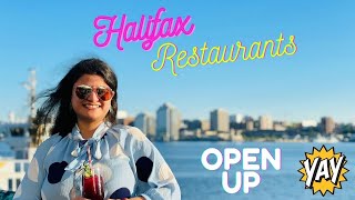 Halifax, Nova Scotia, Canada Opening up | Dining At Rooftop Patio