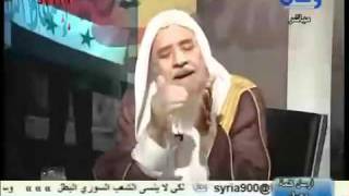 مقبره جماعيه في سوريا الشيخ عدنان العرعور.flv