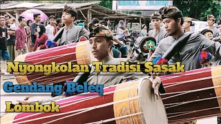 Tradisi Nyongkolan Gendang Beleq Lombok.