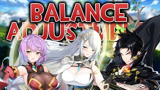 Epic Seven - Balance Adjustment Preview - Lots And Lots Of Filler