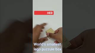 Worlds smallest lego puzzule