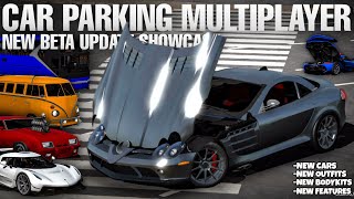 New Beta Update Low-key Cool | Car parking multiplayer Beta Update (Showcase)