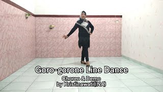 Goro-gorone Line Dance | Choreo & Demo by Kristinawati