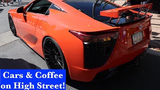 Cars and Coffee at High Street! May 2023