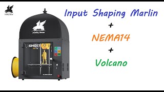 Flyingbear Ghost 6 Volcano + NEMA14 + Input Shaping на Marlin