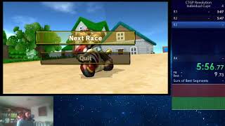 SPEEDRUN: Mario Kart Wii CTGP Revolution, Lava Bubble Cup #1