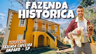 FIM DE SEMANA EM UMA FAZENDA CAFEEIRA DE 1890 - AMPARO, SP - JUST GOmes