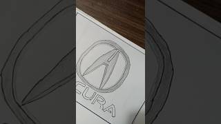 Acura logo drawing#Logo #shorts