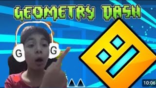 las desventuras de Valentin en el mundo de los pinches l Geometry Dash