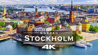 Stockholm - Sweden 🇸🇪 - by drone [4K]