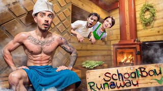 СБЕГАЮ ЧЕРЕЗ БАНЮ ОТ ЗЛЫХ РОДИТЕЛЕЙ В SCHOOLBOY RUNAWAY В МАЙНКРАФТ!