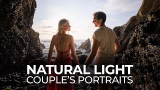 Epic Natural Light Couple's Portraits at the Beach | Master Your Craft