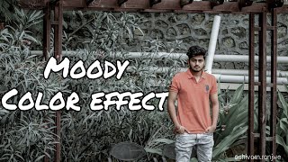 #EDITwithSHIVAM 6. Moody Effect in Lightroom | Editing Tutorial in Hindi #moodyeffect