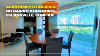 Apartamento com muita iluminação natural em Joinville | Aline Sabka Imóveis