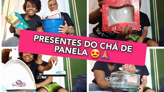 PRESENTES DO CHÁ DE PANELA ❤ | #diáriodanoiva 05 #chadecozinha #chadepanela