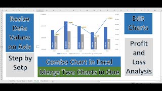 COMBO CHART In Excel for beginners in Urdu step by step