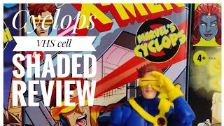 Cyclops VHS cell shaded review #hasbro #actionfigurereview #xmen